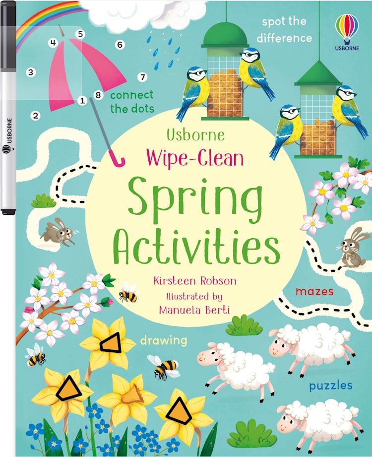 Cover image for Wipe Clean Spring Activities, isbn: 9781805073994