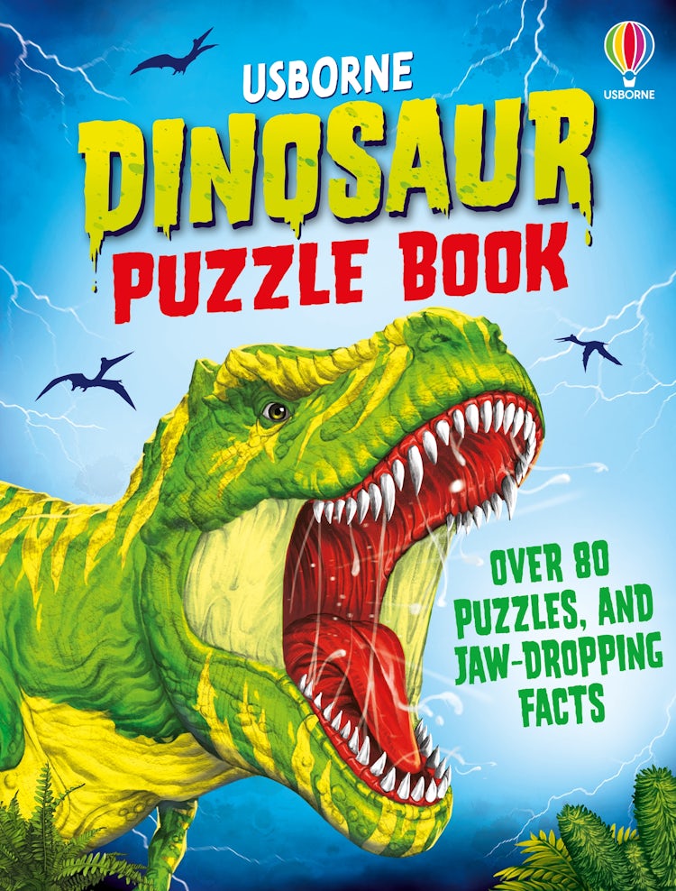 Cover image for Puzzle Book Dinosaurs, isbn: 9781805074120