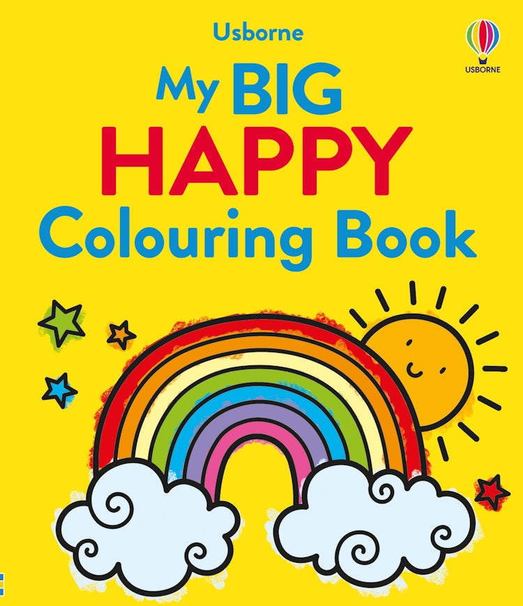 Cover image for My Big Happy Colouring Book, isbn: 9781805074380