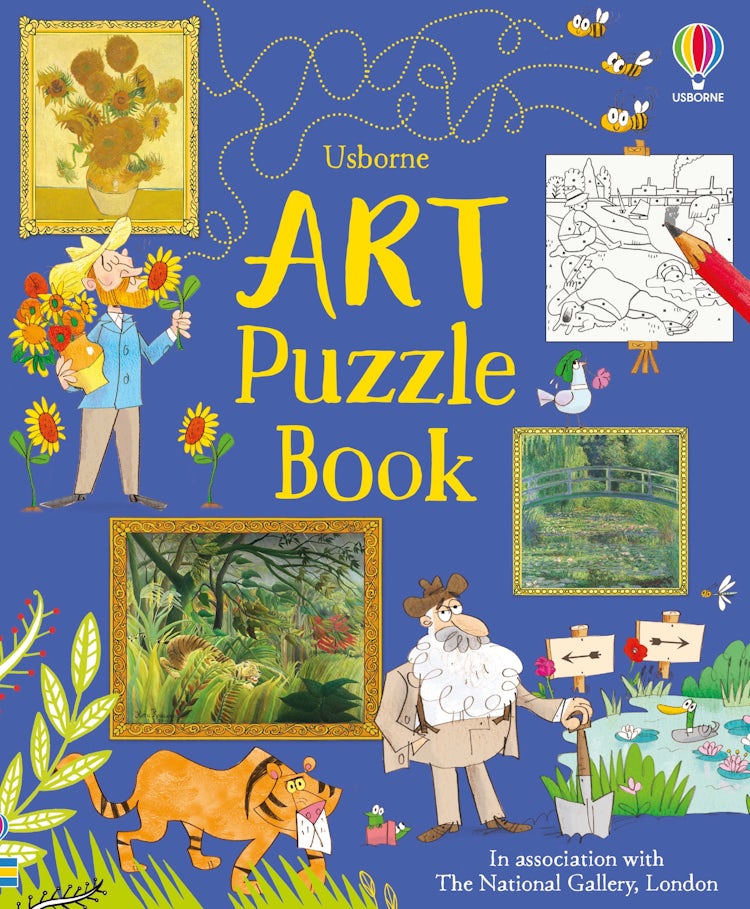 Cover image for Art Puzzle Book, isbn: 9781805074496