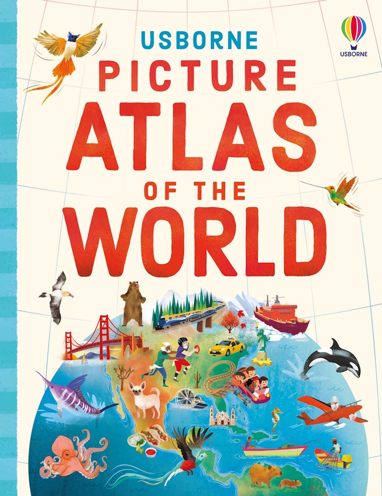 Cover image for Usborne Picture Atlas of the World, isbn: 9781805074533