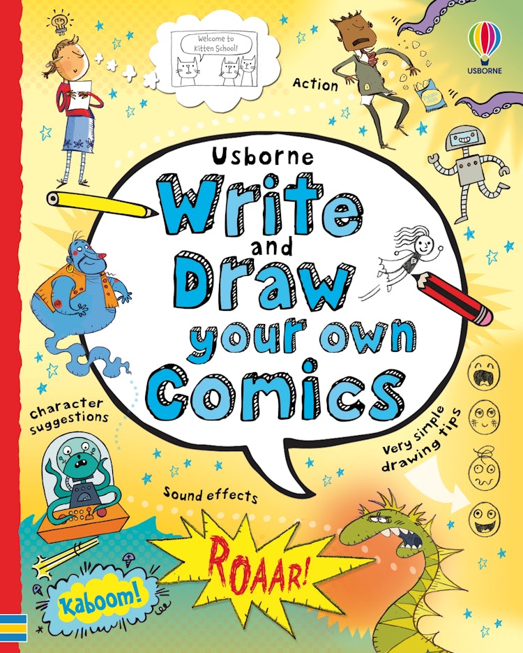 Cover image for Write And Draw Your Own Comics, isbn: 9781805074854