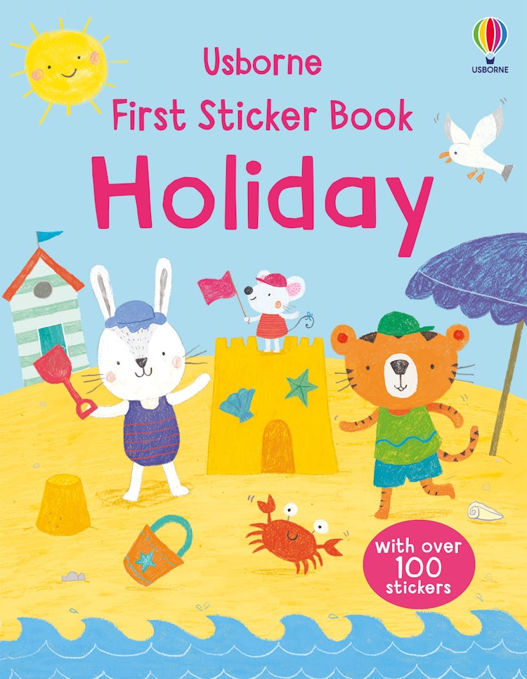 Cover image for First Sticker Book Holiday, isbn: 9781805075295