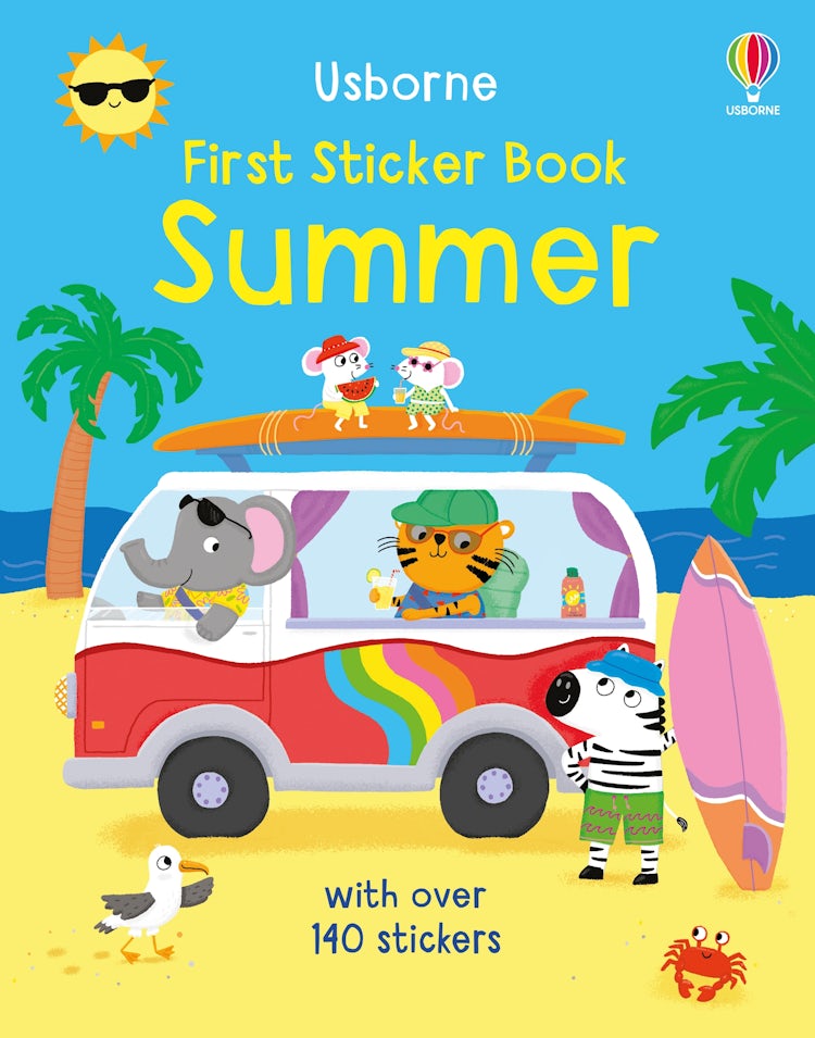 Cover image for First Sticker Book Summer, isbn: 9781805075486