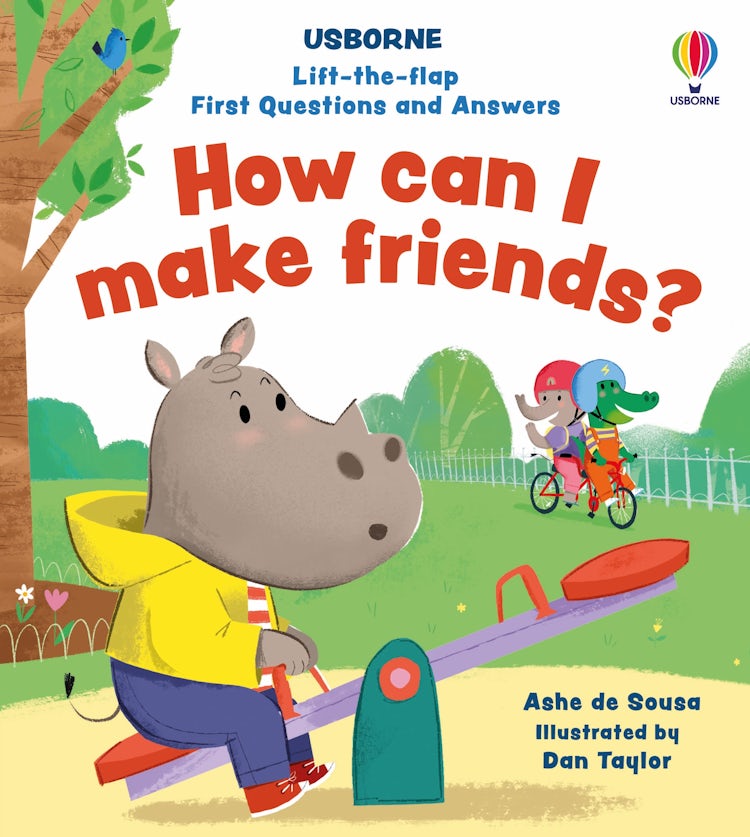 Cover image for How Can I Make Friends?: Lift-the-flap First Questions and Answers, isbn: 9781805075752