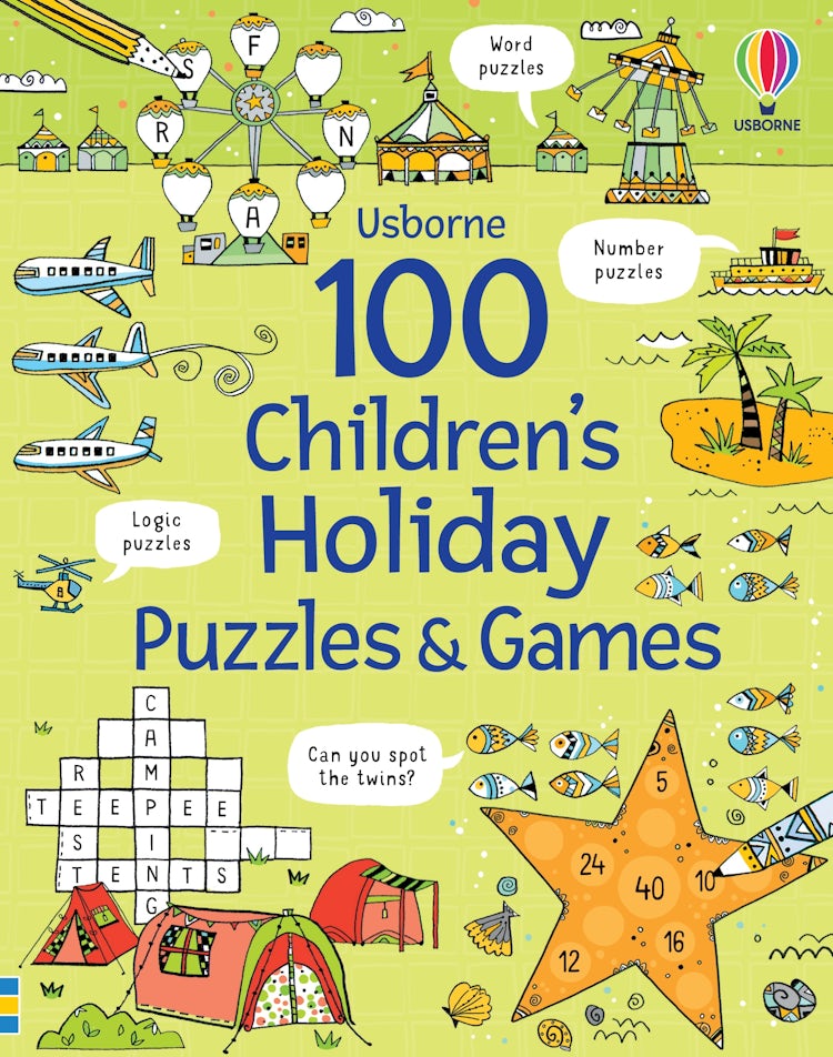 Cover image for Holiday Puzzles And Games, isbn: 9781805075882