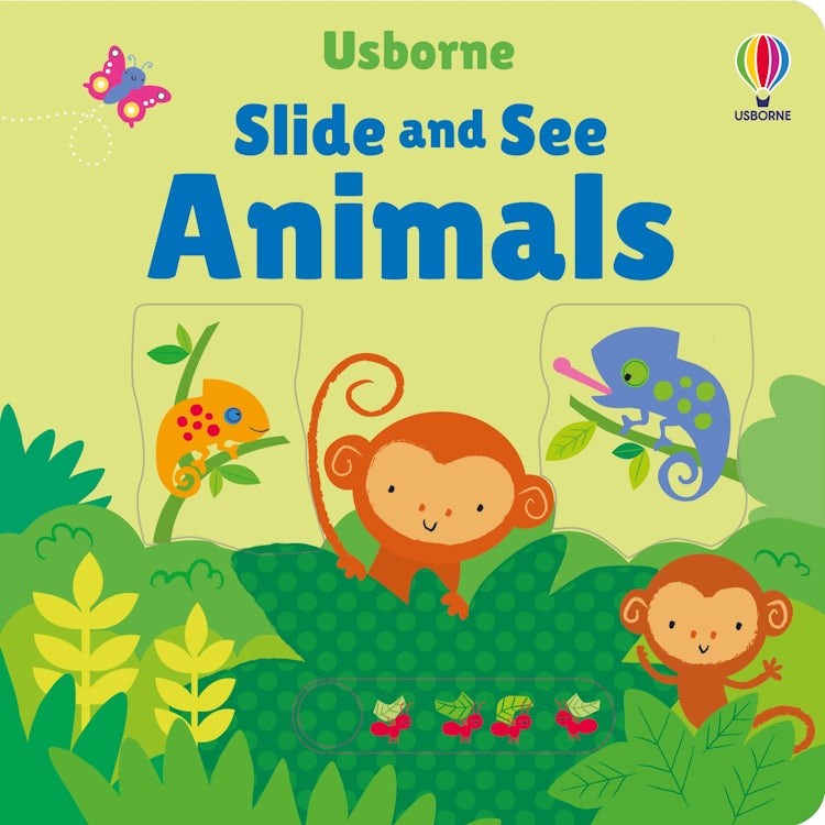 Cover image for Slide and See Animals, isbn: 9781805076728