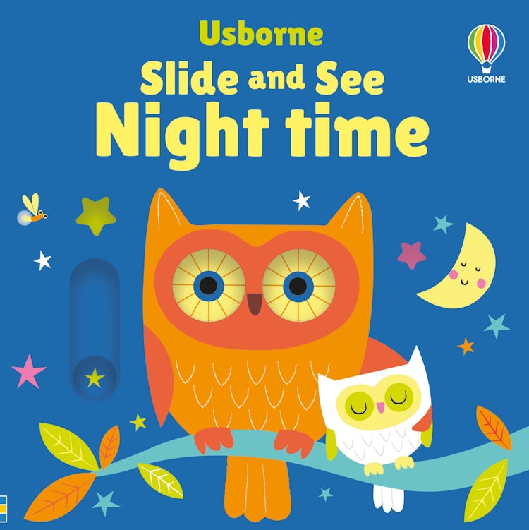 Cover image for Slide And See Night Time, isbn: 9781805076742