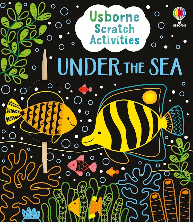 Cover image for Usborne Scratch Activities Under the Sea, isbn: 9781805076964
