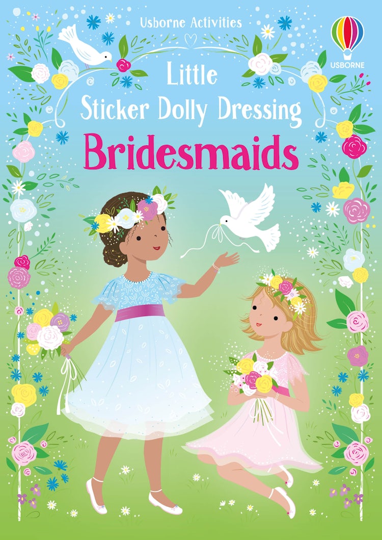 Cover image for Little Sticker Dolly Dressing Bridesmaids, isbn: 9781805077015