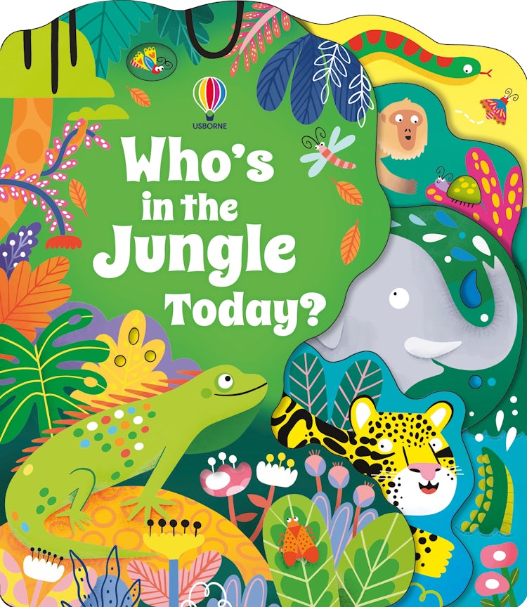 Cover image for Who's in the Jungle Today?, isbn: 9781805077084
