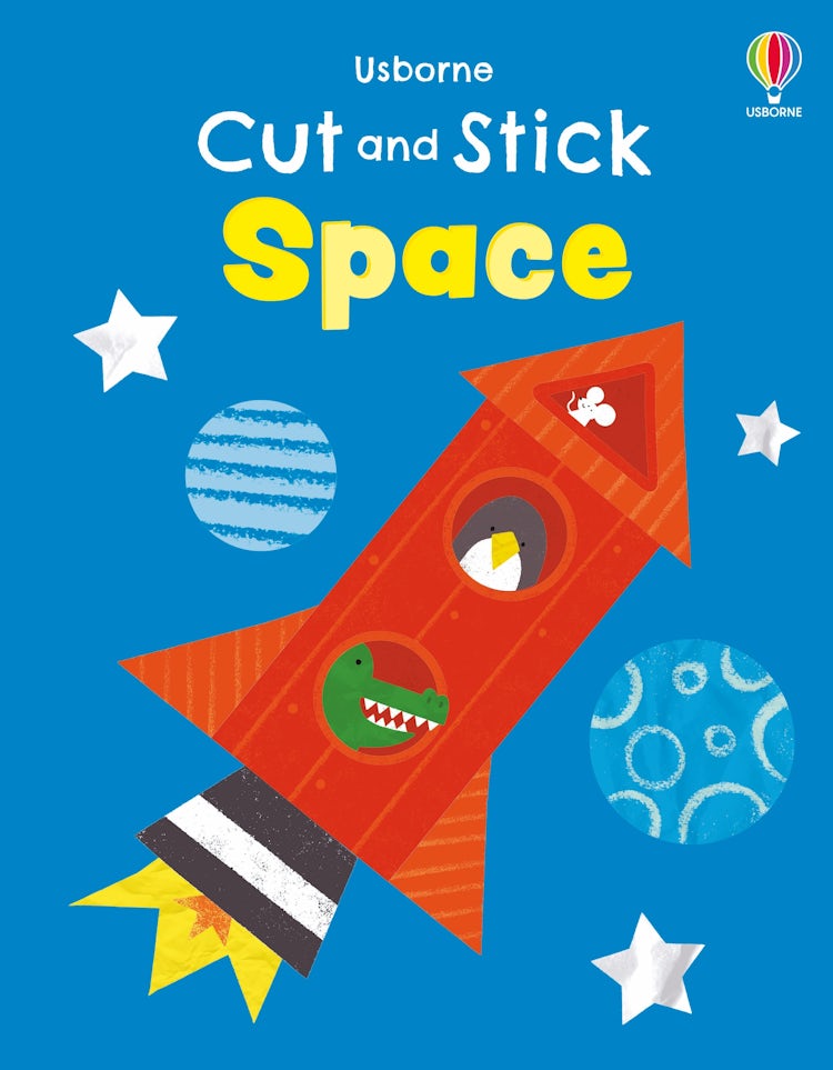 Cover image for Cut and Stick Space, isbn: 9781805077169