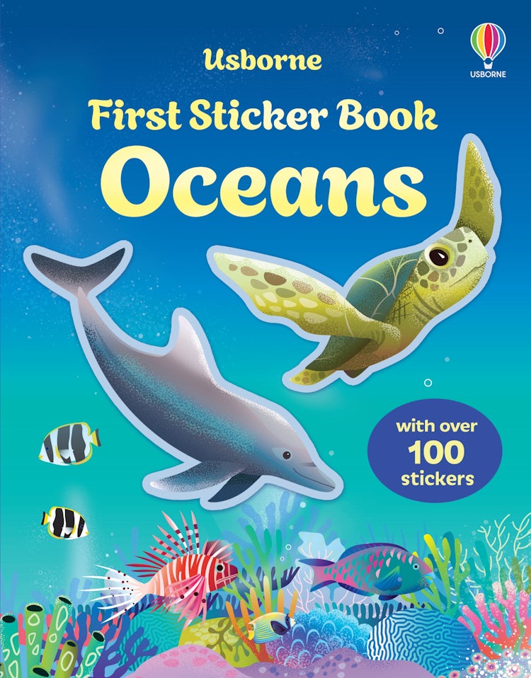 Cover image for First Sticker Book Oceans, isbn: 9781805077183
