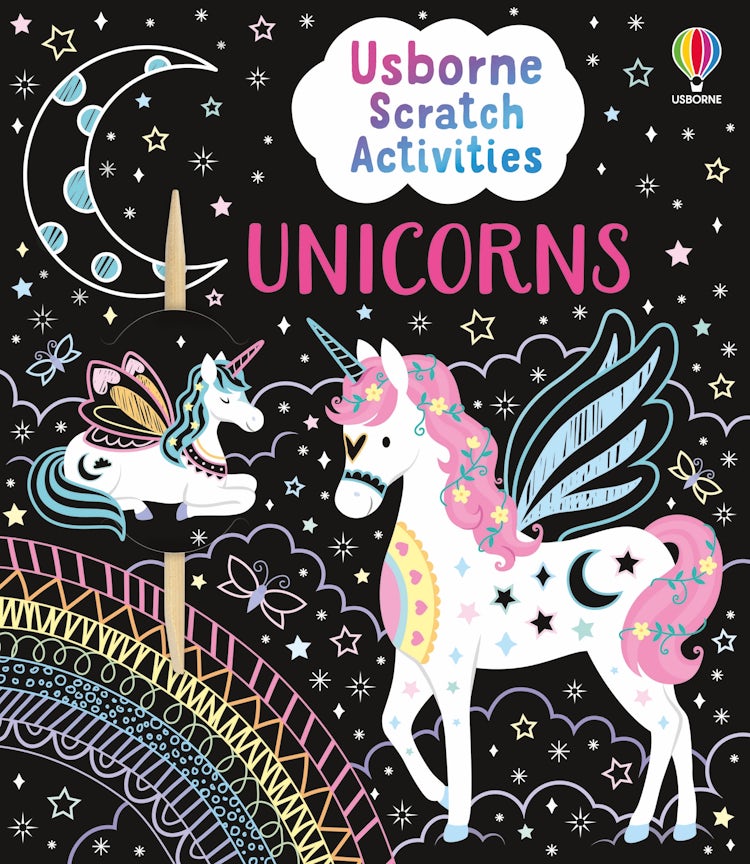 Cover image for Usborne Scratch Activities Unicorns, isbn: 9781805077343