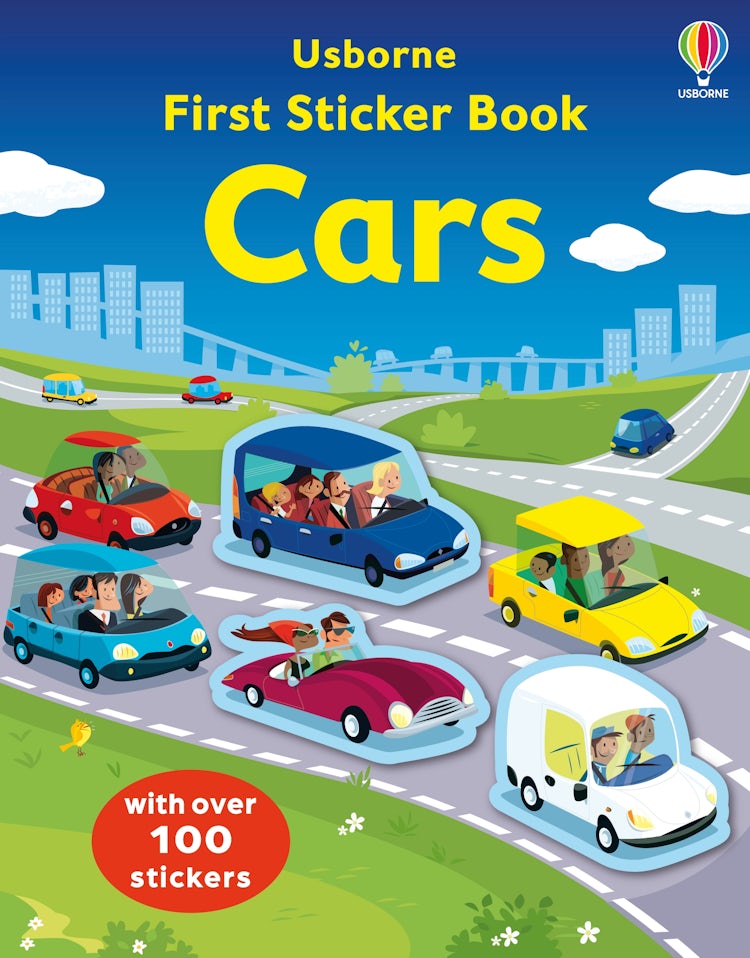 Cover image for First Sticker Book Cars, isbn: 9781805077381
