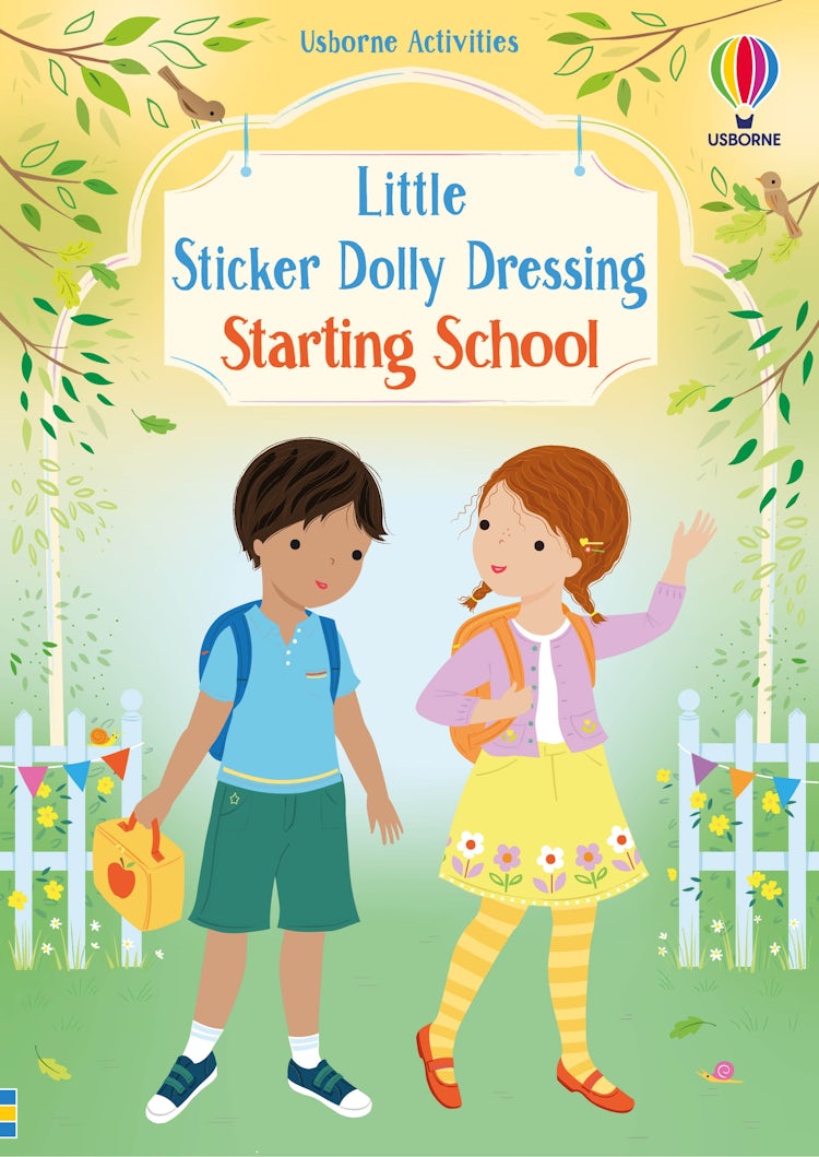 Cover image for Little Sticker Dolly Dressing Starting School, isbn: 9781805077459
