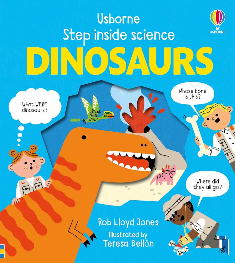 Cover image for Step Inside Dinosaurs, isbn: 9781805079620
