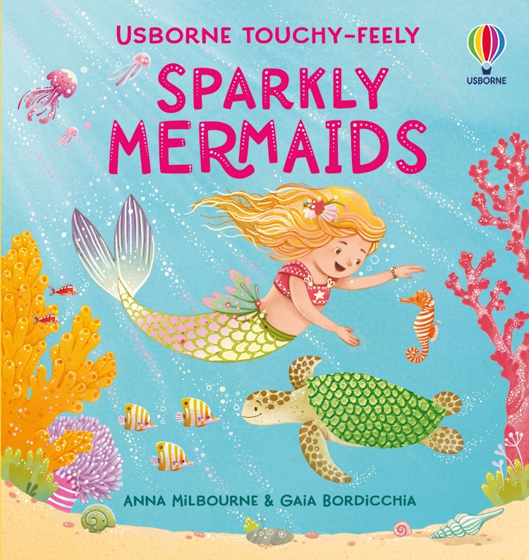 Cover image for Touchy-Feely Sparkly Mermaids, isbn: 9781805079729