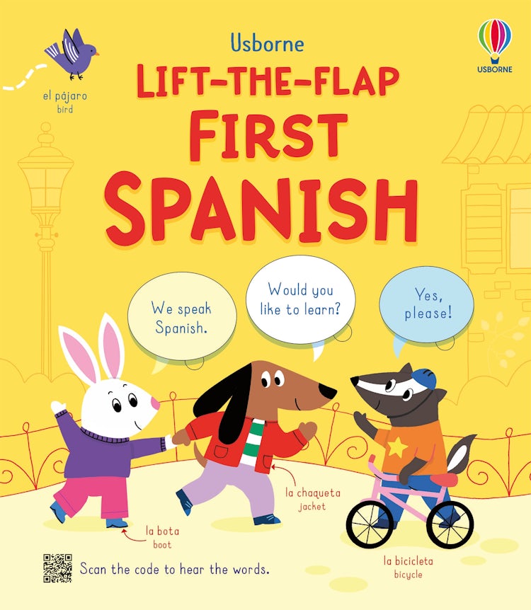 Cover image for Lift-the-flap First Spanish, isbn: 9781805079903