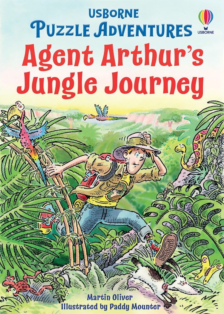 Cover image for Agent Arthur's Jungle Journey, isbn: 9781805079989