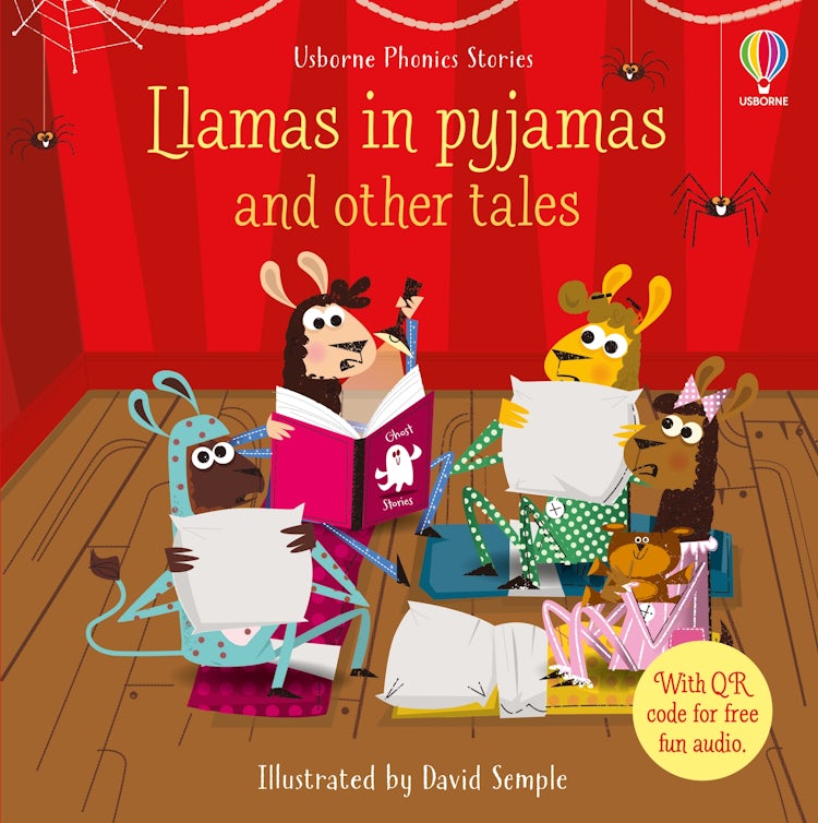 Cover image for Llamas in Pyjamas and other tales, isbn: 9781805310006