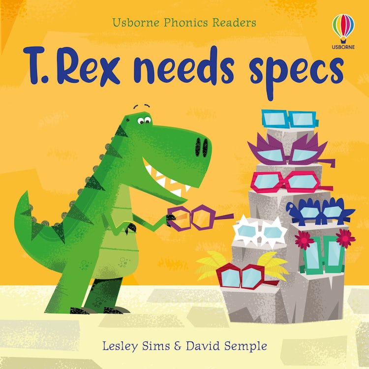 Cover image for T. Rex needs specs, isbn: 9781805311911