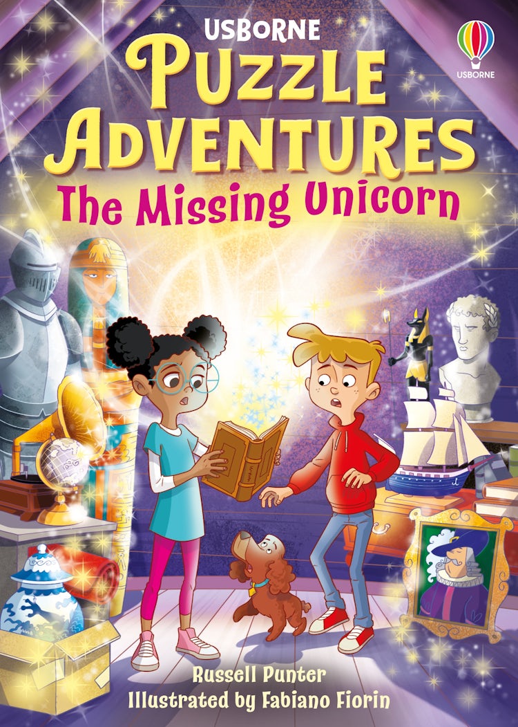 Cover image for Puzzle Adventures - The Missing Unicorn, isbn: 9781805311959
