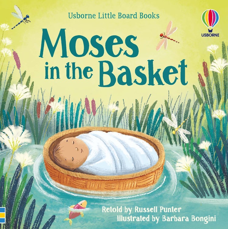 Cover image for Moses in the basket, isbn: 9781805312093