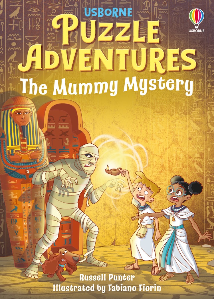 Cover image for The Mummy Mystery: Puzzle Adventures, isbn: 9781805312260