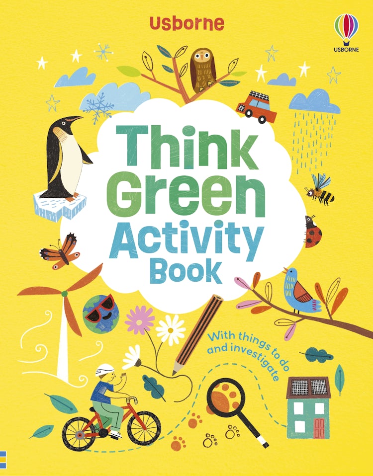 Cover image for Think Green Activity Book: With Things to Do and Investigate, isbn: 9781805312277
