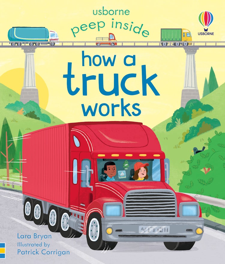 Cover image for Peep Inside How a Truck Works, isbn: 9781805312321