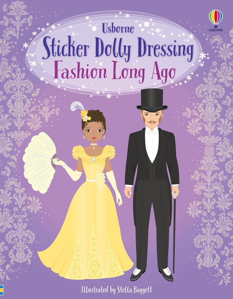 Cover image for Sticker Dolly Dressing Fashion Long Ago, isbn: 9781805312383
