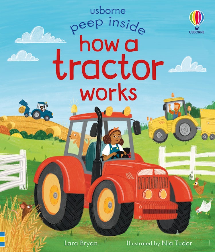 Cover image for Peep Inside How a Tractor Works, isbn: 9781805312529