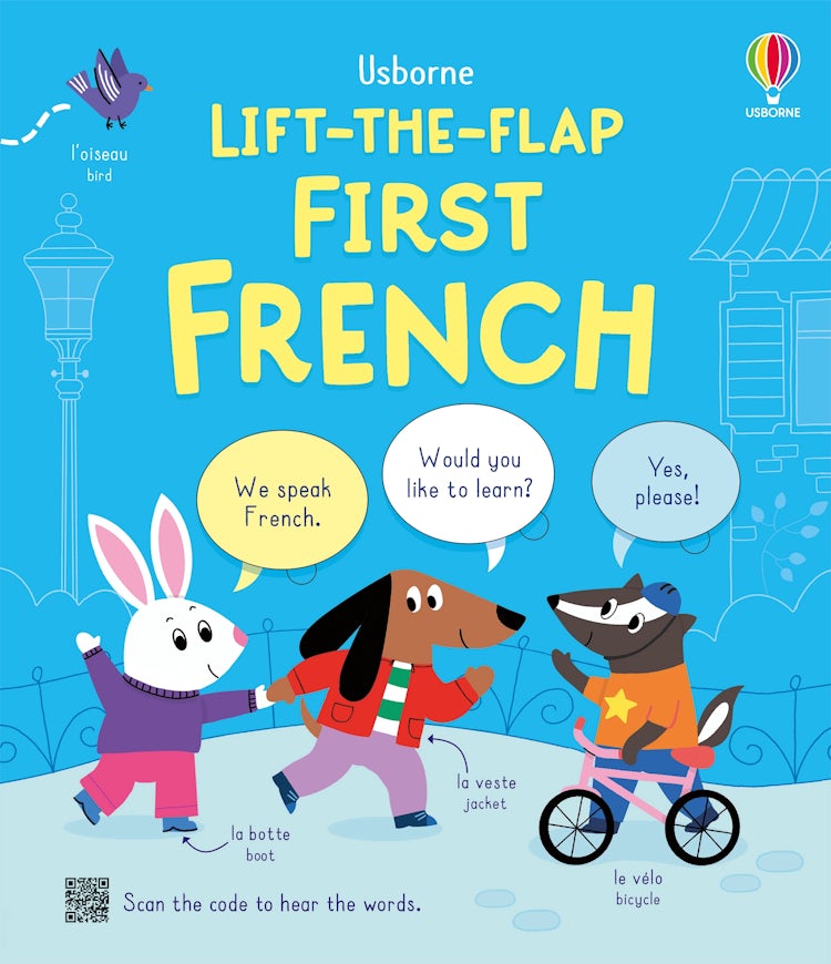 Cover image for Lift-the-flap First French, isbn: 9781805312666