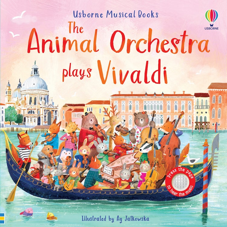 Cover image for The Animal Orchestra Plays Vivaldi, isbn: 9781805312734
