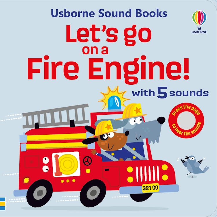 Cover image for Let's go on a Fire Engine, isbn: 9781805312833