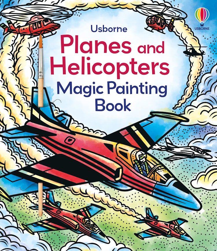 Cover image for Planes and Helicopters Magic Painting Book, isbn: 9781805312888