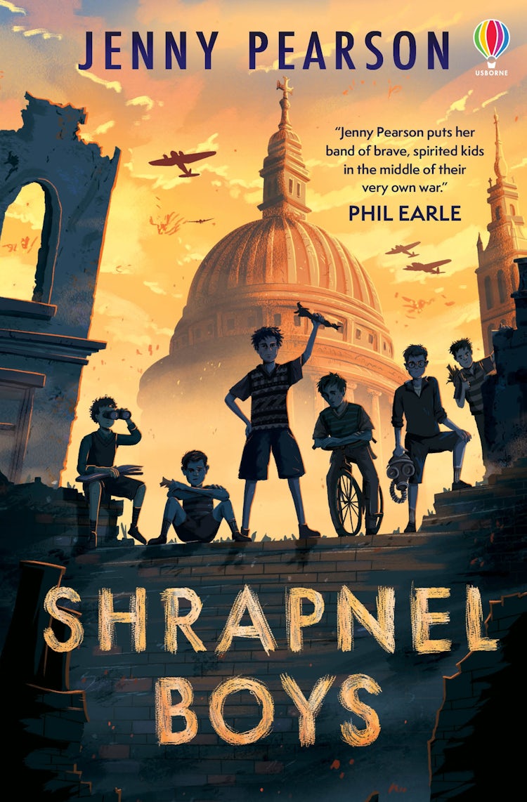 Cover image for Shrapnel Boys, isbn: 9781805312963