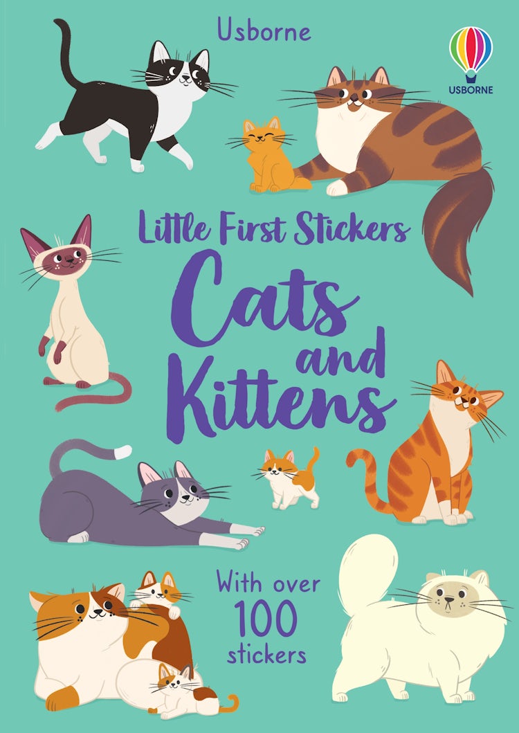 Cover image for Little First Stickers Cats and Kittens, isbn: 9781805314561
