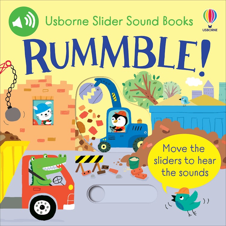 Cover image for Slider Sound Books: Rummble!, isbn: 9781805314578