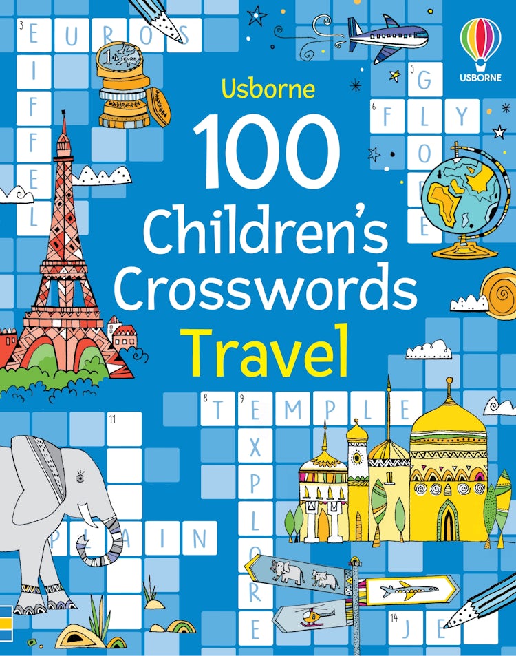 Cover image for 100 Children's Crosswords: Travel, isbn: 9781805314653