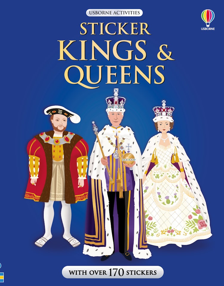 Cover image for Stickers Kings & Queens, isbn: 9781805314929