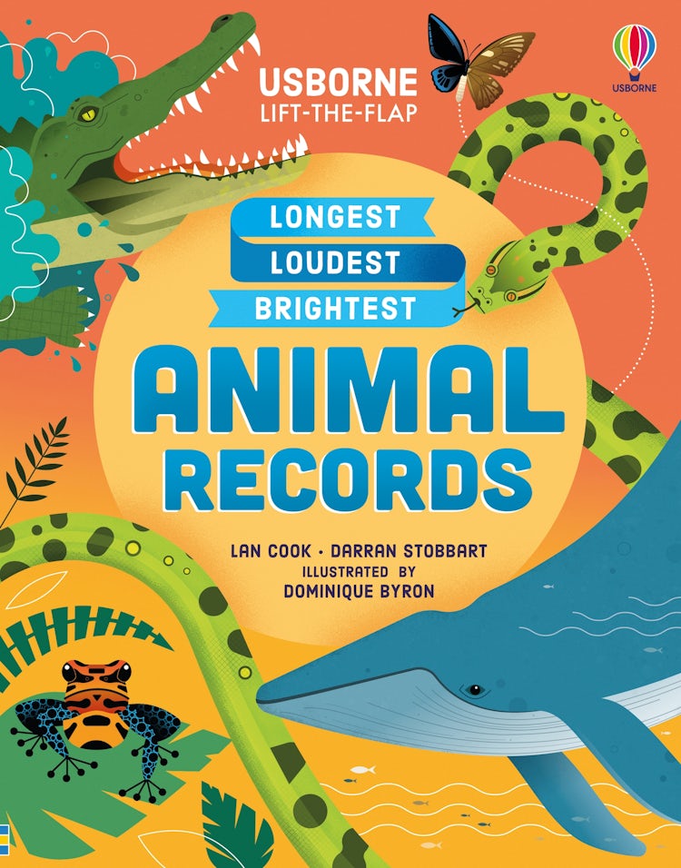 Cover image for Animal Records: Usborne Lift-the-Flap, isbn: 9781805315582
