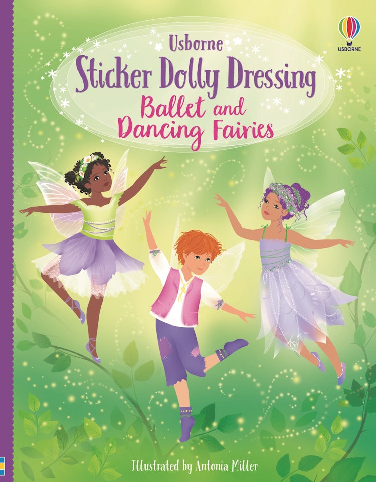 Cover image for Sticker Dolly Dressing - Ballet and Dancing Fairies, isbn: 9781805315933
