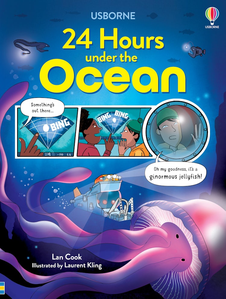 Cover image for 24 Hours Under the Ocean, isbn: 9781805315988