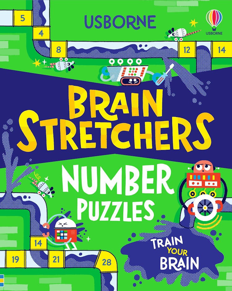 Cover image for Brain Stretchers: Number Puzzles, isbn: 9781805316633