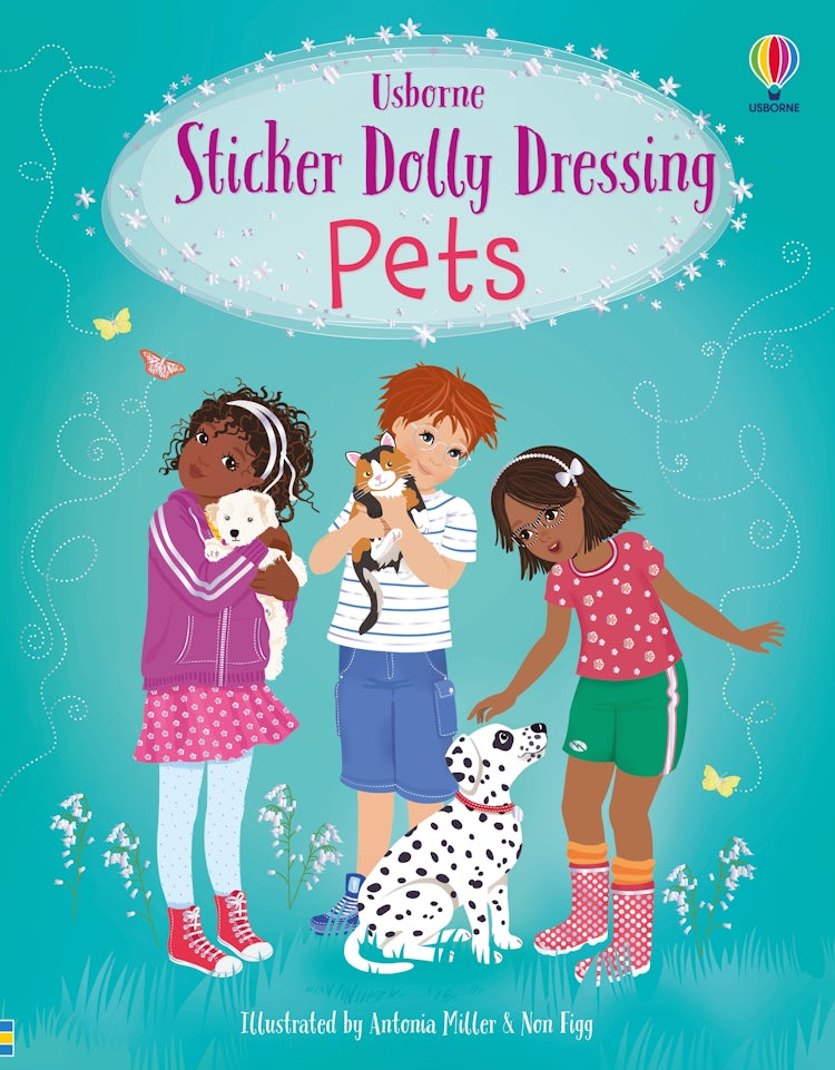 Cover image for Sticker Dolly Dressing Pets, isbn: 9781805316909