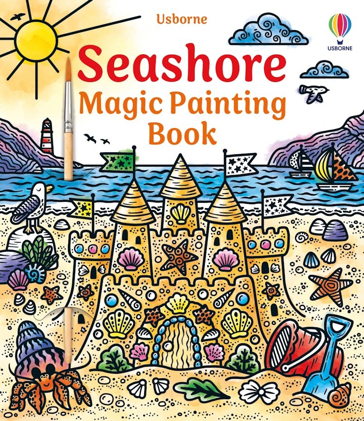 Cover image for Seashore Magic Painting Book, isbn: 9781805318705