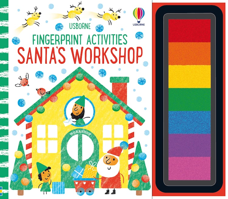 Cover image for Fingerprint Activities Santa's Workshop, isbn: 9781805318910