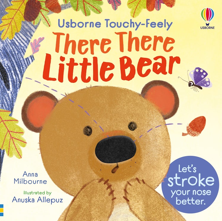 Cover image for There There Little Bear: Usborne Touchy Feely Books, isbn: 9781805319122